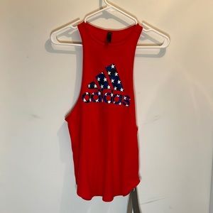 ADIDAS WOMENS AMERICAN RACER BACK TOP